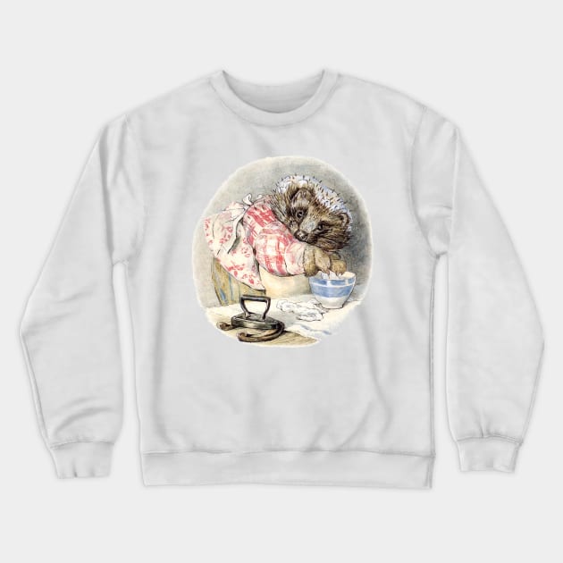 The Tale of Mrs. Tiggy-Winkle -  Beatrix Potter Crewneck Sweatshirt by forgottenbeauty